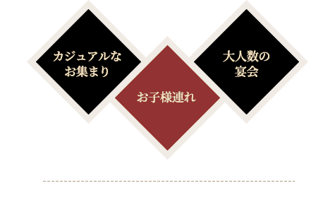 カジュアルなお集まり